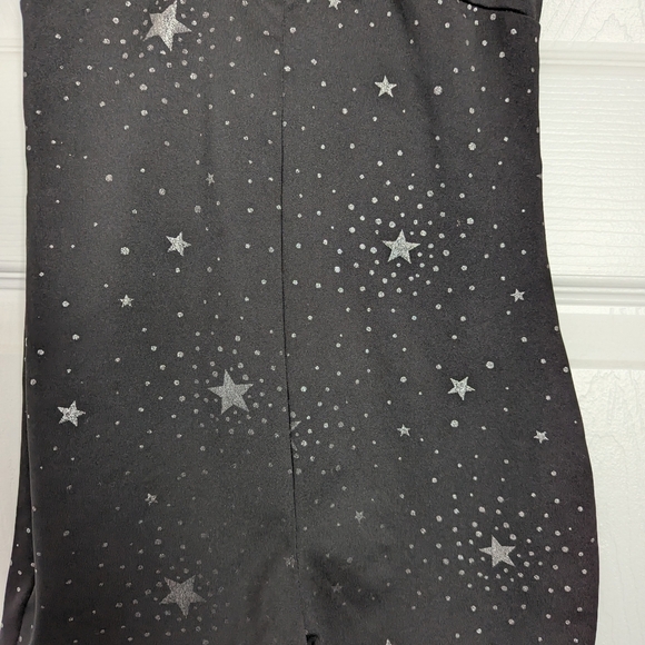 More Than Magic Black Leotard with Silver Accents Size 6/6X - Picture 8 of 10